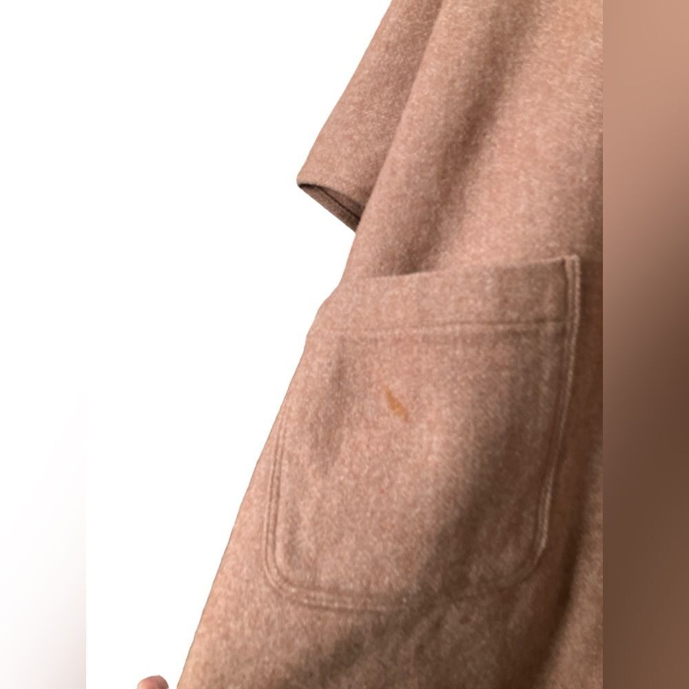 Vintage Wool Poncho with Marching Scarf One Size Fall Winter Caroling - Picture 8 of 9